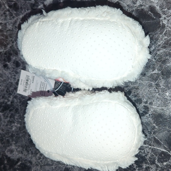 Baby Plaid Scruff Slippers 6-9M - Picture 5 of 11